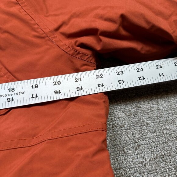 L1 Legacy Rust Men's Cargo Snowboard Snow Coat Jacket in Orange Medium DAMAGE - Picture 5 of 10
